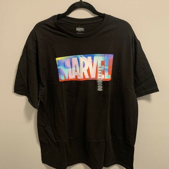 Marvel Other - MARVEL Comic XL Men’s Black T-shirt